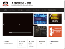 Tablet Screenshot of anoregpb.org.br